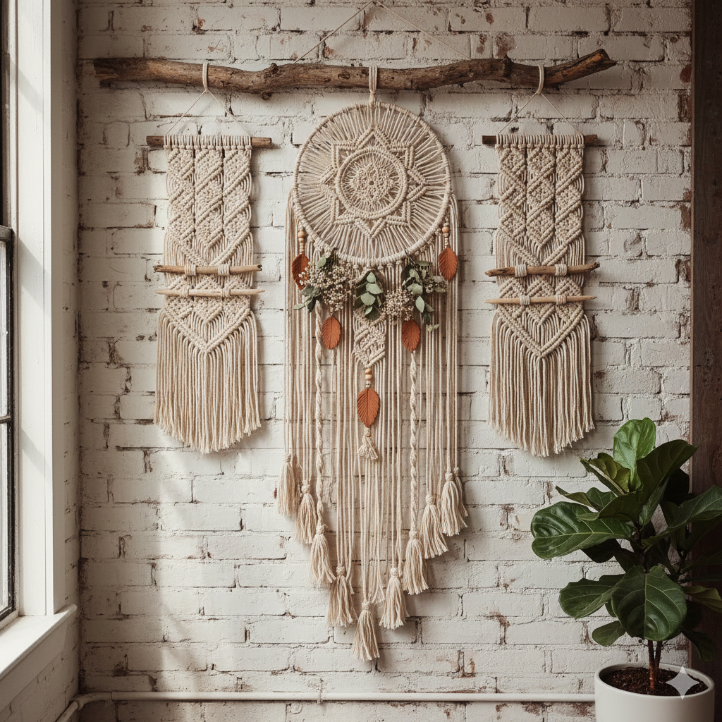 Handmade Boho Wall Hangings